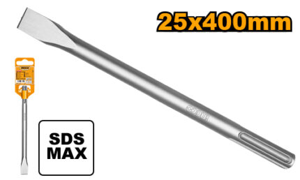 Burin plat SDS-Max. Dimensions 18x400x25mm.