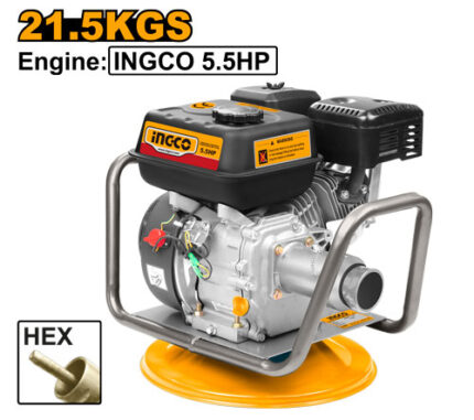Moteur essence 4.0kW pour vibreur. Accouplement HEX. Aiguille non incluse.